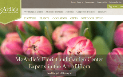A new website blossoms for Greenwich business