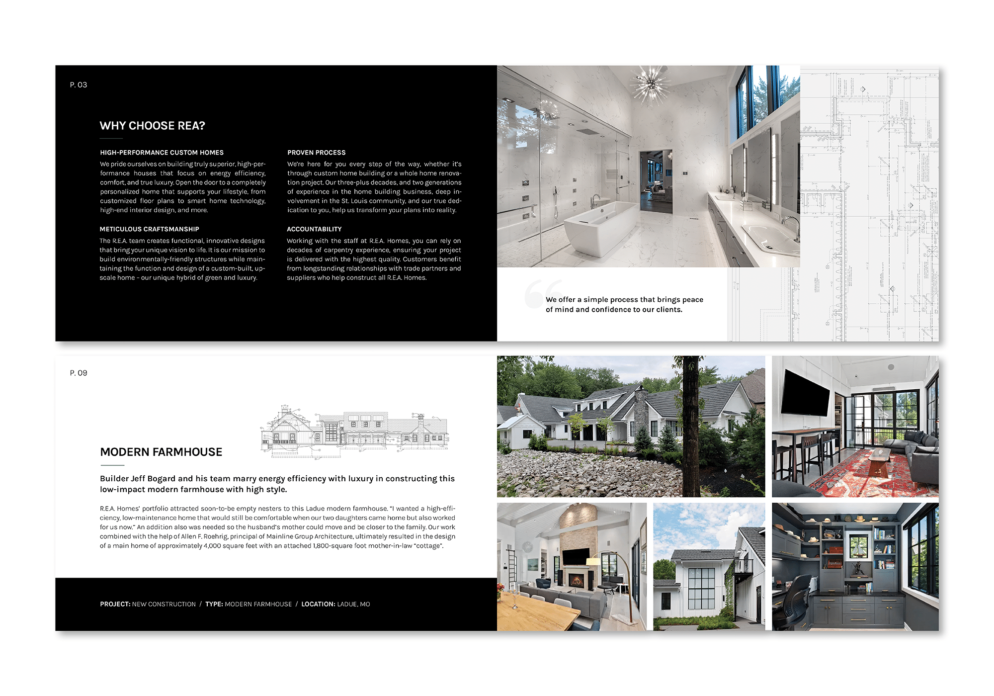 custom home builder case study