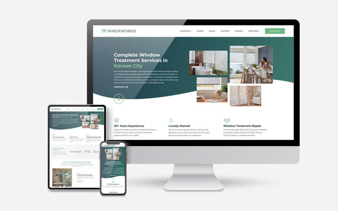 Website Design: Window Treatment Company
