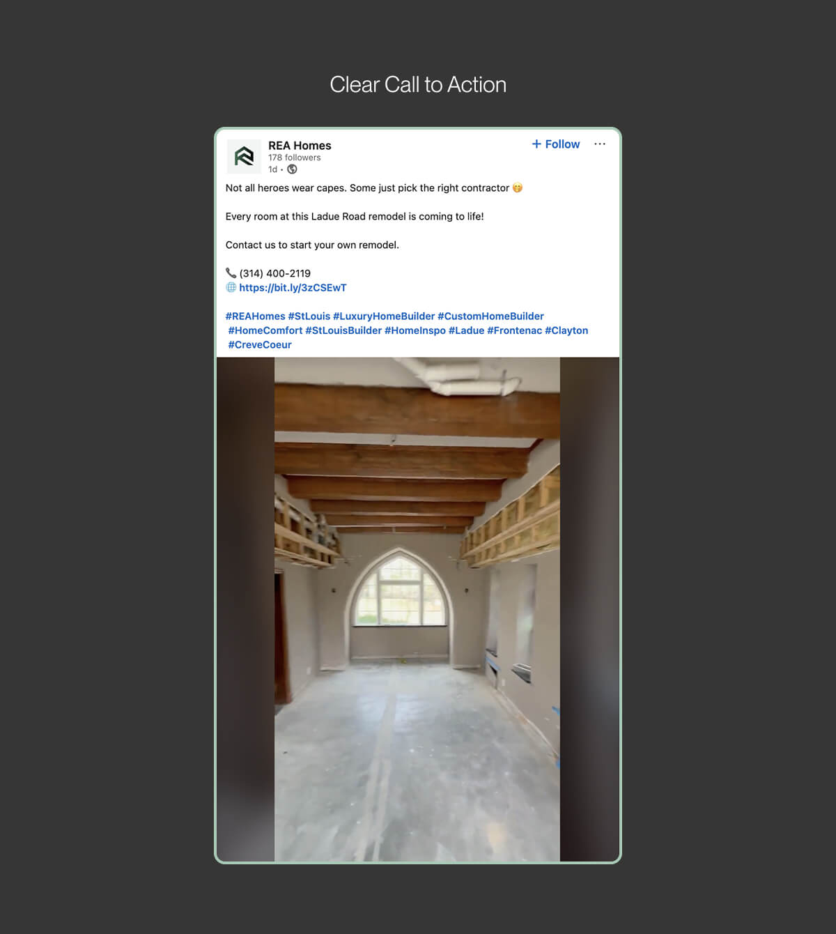 Clear Call to Action