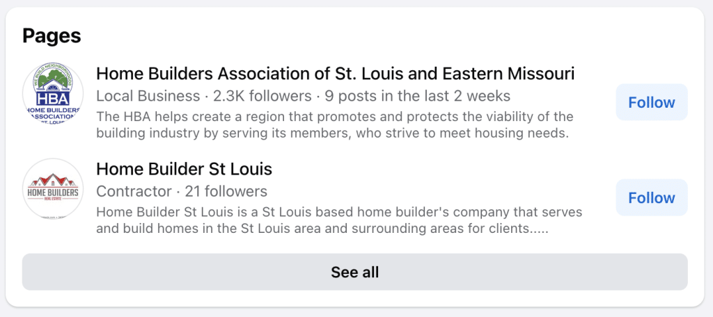  Home builder leads