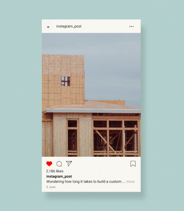 social media for home builders