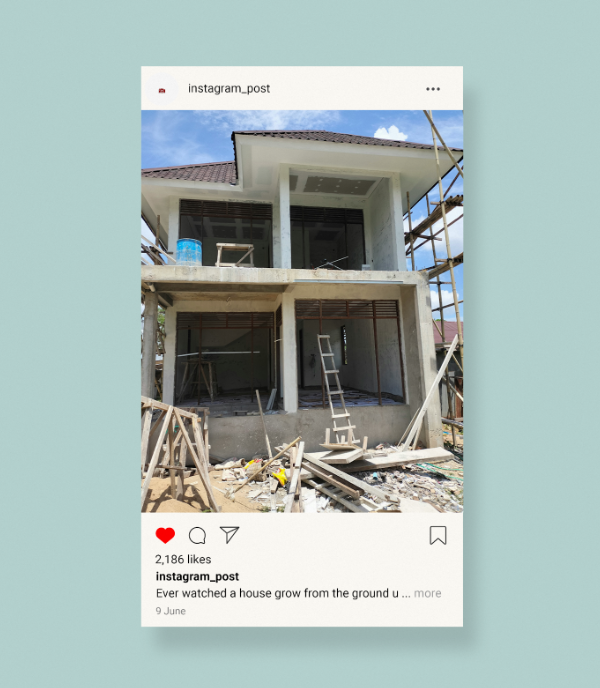 social media for home builders