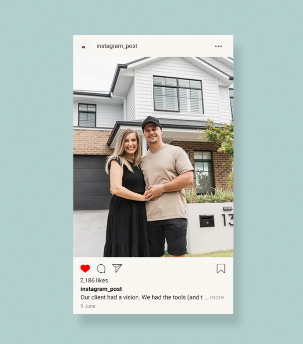 social media for home builders