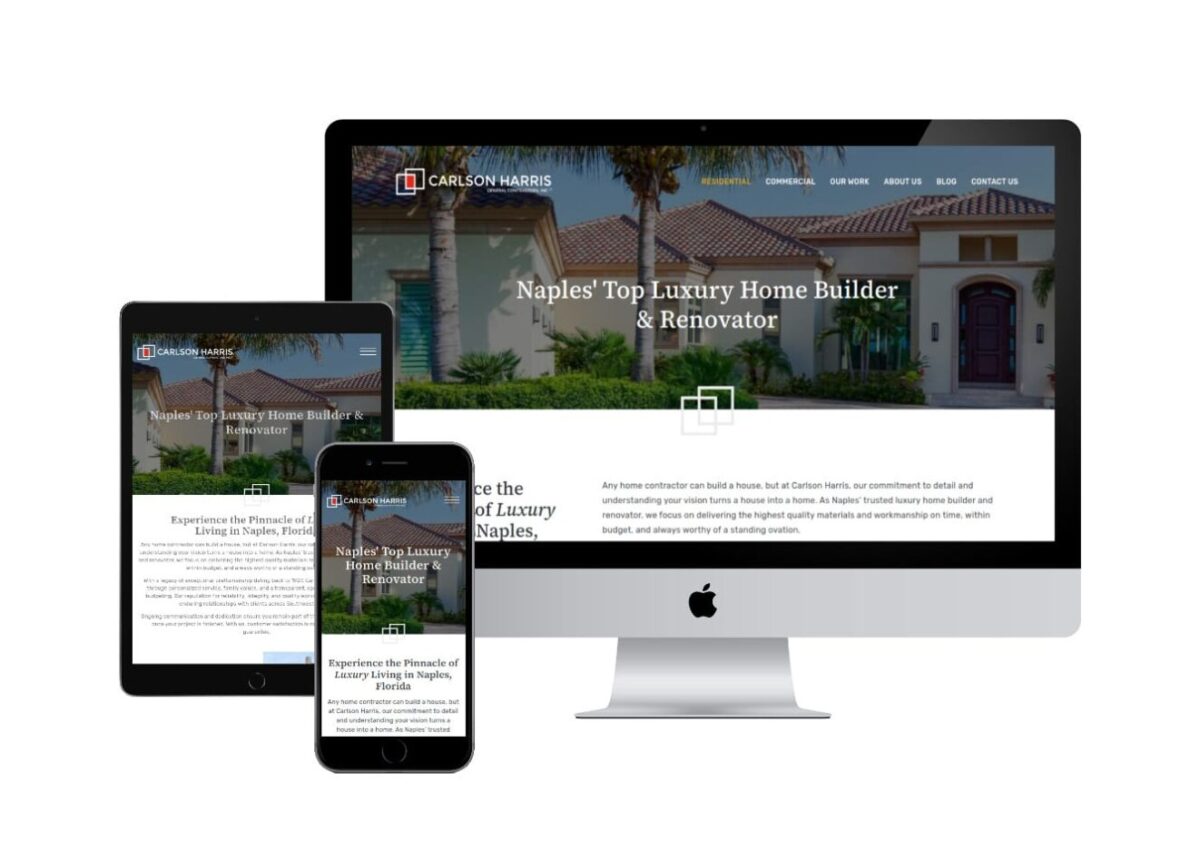 Homebuilder Website Design Homebuilder Website Design