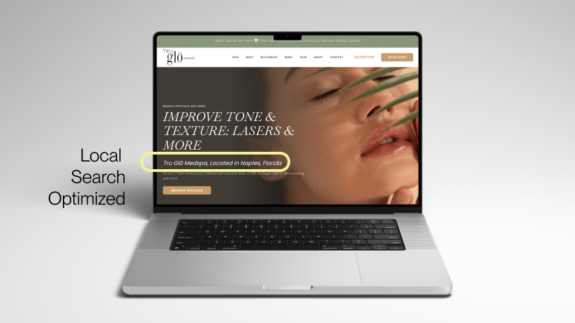 how to improve my med spa's online presence 